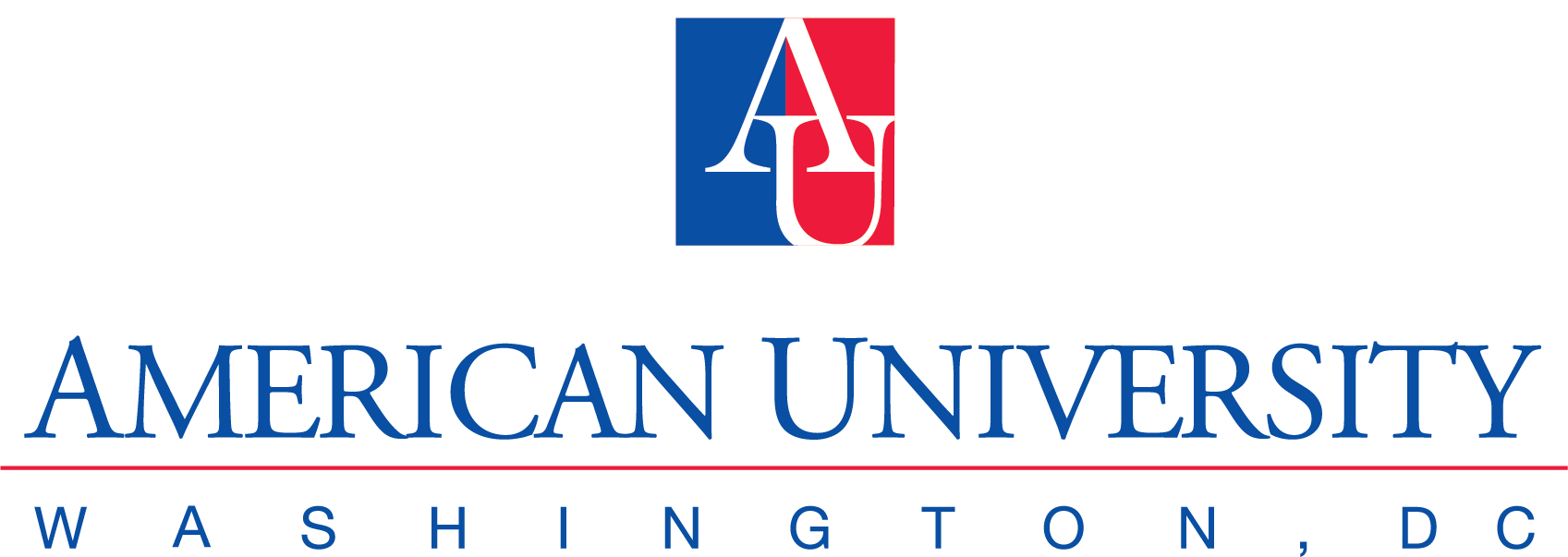 American University logo